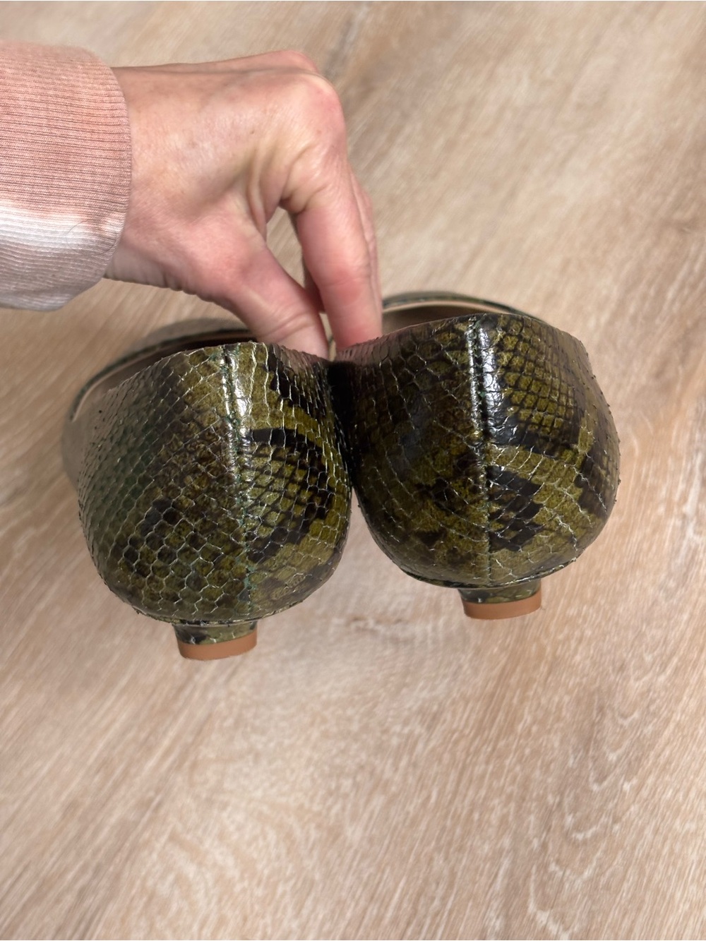 Jamie Haller Python Kitten Heel - Picture 4 of 4
